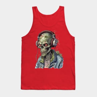 Groove Zombie 3 - No Text Tank Top